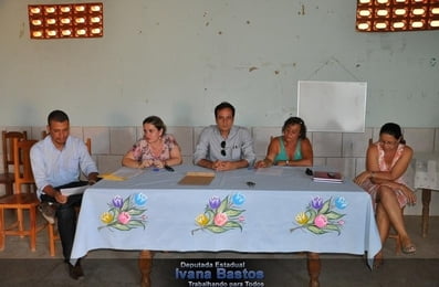 Assinatura de convênio em Laranjo - Ceraíma - Guanambi