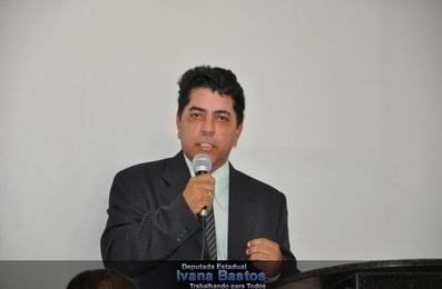 Cerimônia de posse do prefeito Zezinho, de Lagoa Real