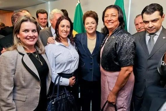 Integrantes do PSD são recebidos pela presidenta Dilma Rousseff