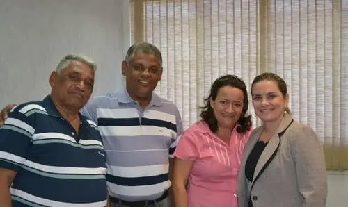 Ivana Bastos recebe visita de vereadores de Bom Jesus da Lapa