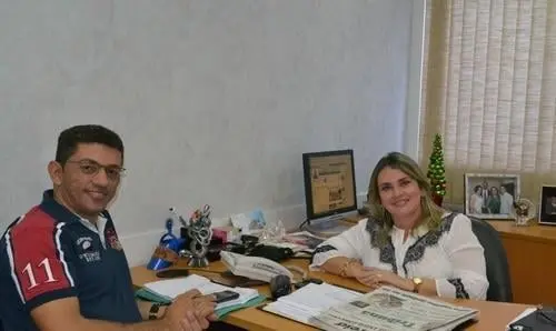 Deputada recebe visita do prefeito de Iuiu