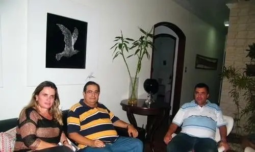 Em Livramento, Ivana Bastos visita Carlão e Ricardinho
