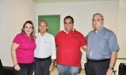 Ivana Bastos visita o prefeito eleito de Bom Jesus da Lapa