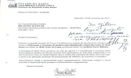 Secretário atende pedidos de Ivana Bastos para o município de Bom Jesus da Lapa