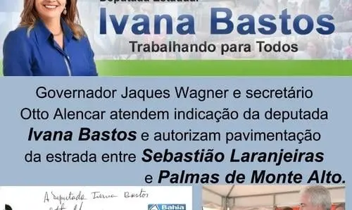 Estrada - Sebastião Laranjeiras x Palmas de Monte Alto