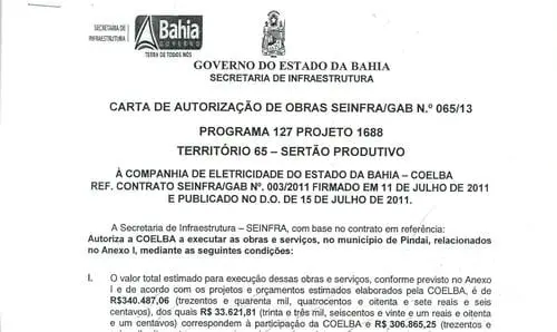 Acesso ao município de Pindaí ganhará iluminação