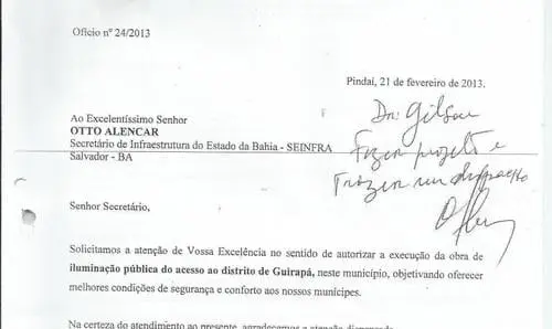 Pindaí:Ivana Bastos comemora início de obras e iluminação pública em Guirapá