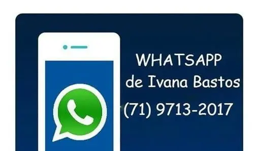 Ivana Bastos lança WhatsApp de campanha