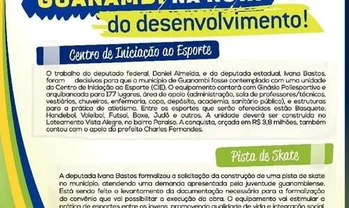 Ivana Bastos 55456 - Guanambi na rota do desenvolvimento
