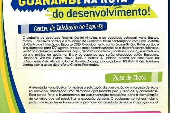 Ivana Bastos - Guanambi no caminho do desenvolvimento 01