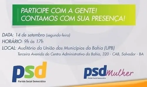Evento lança PSD Mulher na Bahia; deputada Ivana Bastos comandará movimento