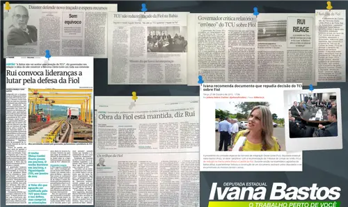 Atuação da deputada à frente da Comissão da Fiol é destaque na imprensa baiana