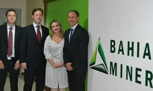 Ivana Bastos se reúne com presidente mundial da Bamin