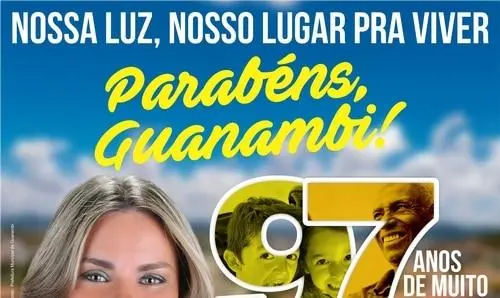 Ivana Bastos parabeniza Guanambi pelos 97 anos 