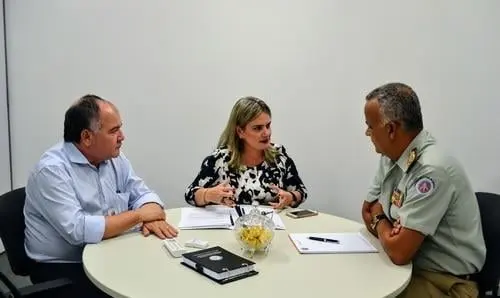 Ronda Maria da Penha em Guanambi é pauta em audiência com o Comandante da PM
