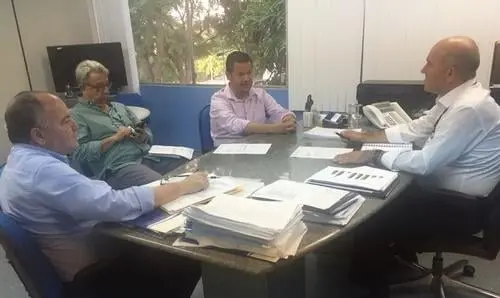 Prefeito de Lajedinho busca acelerar obras que beneficiarão famílias desalojadas