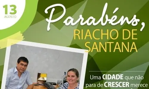 Ivana Bastos saúda população de Riacho de Santana pelos 139 anos do município