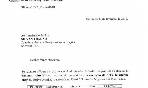Deputada comemora início de obras de energia em comunidade de Riacho de Santana