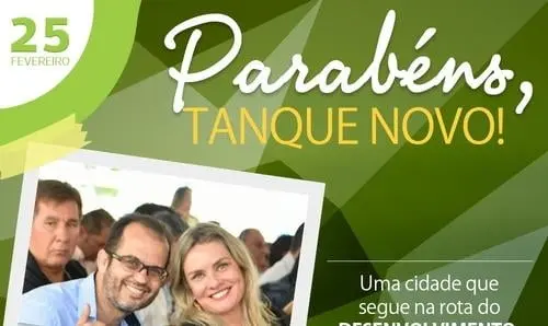 Deputada homenageia Tanque Novo pelos 33 anos de emancipação
