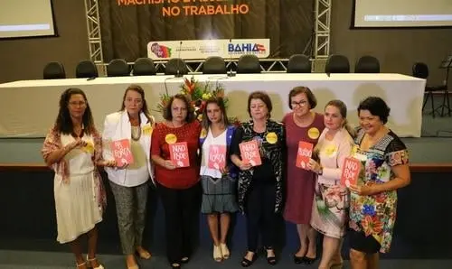 Ivana participa de Ato unificado contra o machismo e assédio Sexual no Trabalho