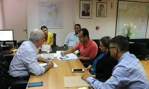 Demandas de Tanque Novo são apresentadas na Secretaria de Infraestrutura