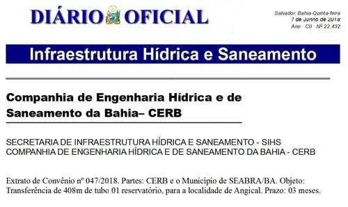 Ivana comemora publicação para ampliação de sistema em comunidade de Seabra