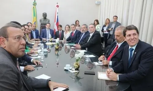 Mesa Diretora da Alba recebe Bamin para discutir Mina de Ferro, Fiol e Porto Sul