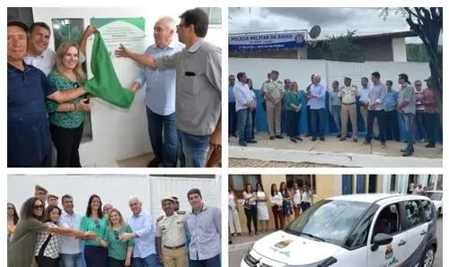 Ivana Bastos comemora inaugurações em Palmeiras