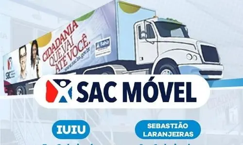 SAC Móvel vai atender à população de diversos municípios 