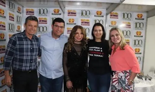 Ivana Bastos participa de festejos em homenagem ao centenário de Guanambi