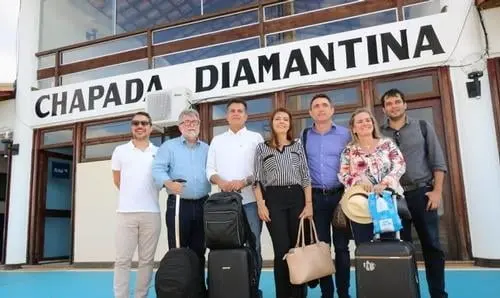 Em viagem à Chapada, Ivana e comitiva do governo buscam fomentar investimentos 