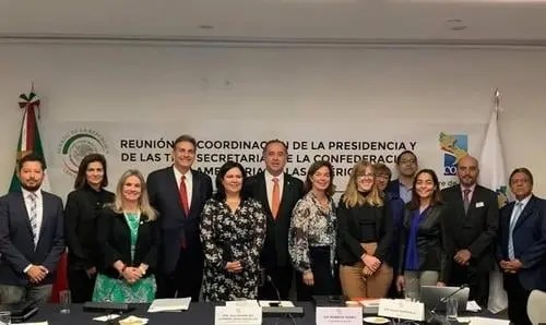 Ivana representa o Brasil em reunião da Coordenação da COPA no México