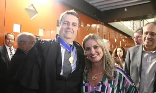 Ivana Bastos prestigia solenidade de posse de Henrique Trindade no TRE