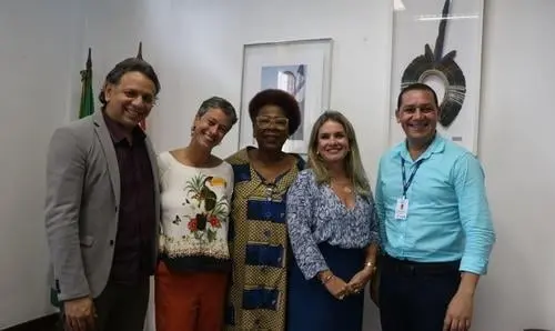 Ivana vai à Secult tratar do Centro de Cultura de Guanambi 