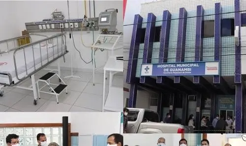 Deputada participa de inauguração do Hospital de Campanha em Guanambi