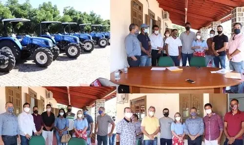 Ivana e Charles fortalecem a agricultura familiar com equipamentos 