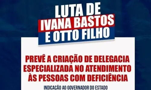  Criação de delegacia especializada no atendimento às pessoas com deficiência