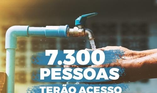 Ivana garante mais acesso à água para 7.300 pessoas  