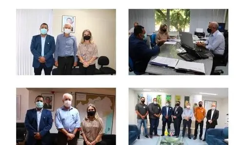 Ibitiara: prefeito e Ivana cumprem mais um dia de trabalho na capital baiana