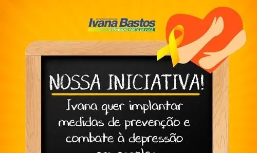 PL de Ivana propõe medidas de prevenção e combate à depressão em escolas