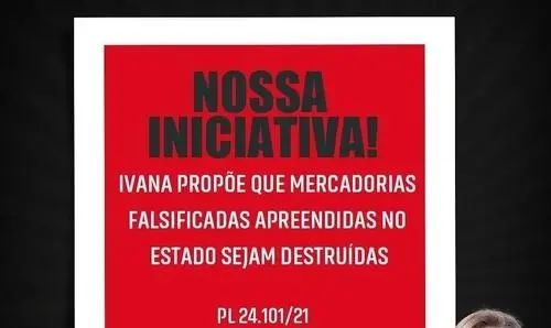 PL propõe que mercadorias falsificadas apreendidas no estado sejam destruídas 