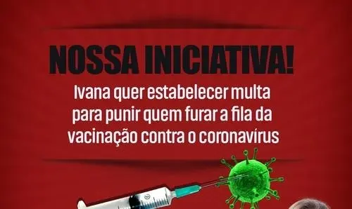 Ivana Bastos quer punição para quem furar a fila da vacinação