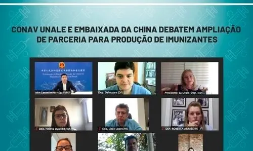 Presidente da Unale, deputada Ivana Bastos se reúne com embaixada da China 