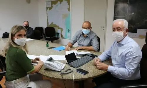 Assinada carta compromisso para obras de iluminação em Novo Horizonte