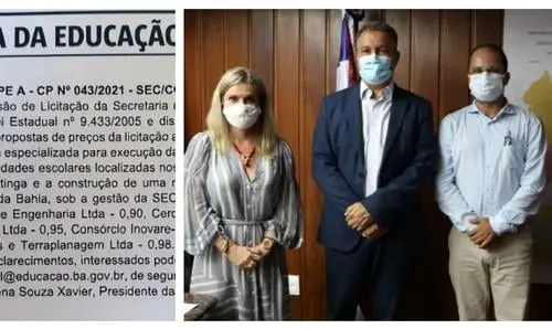 Ivana comemora resultado de licitação para ampliação de escola em Jussiape