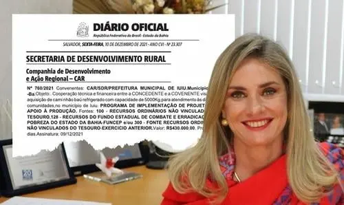 Liberado caminhão baú refrigerado para fomento das atividades agrícolas em Iuiu