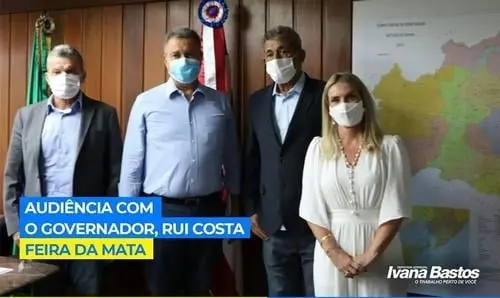 Rui atende pedidos de Ivana, Charles e Valmir em prol de Feira da Mata
