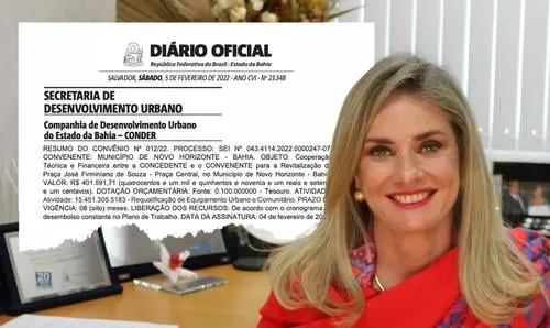 Publicado convênio para reforma de praças em Novo Horizonte