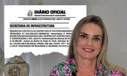Ivana e Valtécio asseguram início das obras da estrada de Caetité a Pajeú
