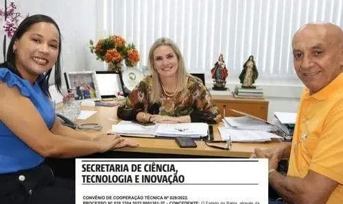 Ivana e Margareth levarão wi-fi gratuito para praças de Contendas do Sincorá